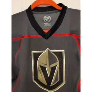 VGK XL childs jersey with red accent used condition as is snags